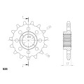 Supersprox Front sprocket 749.15