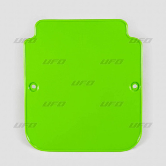 UFO Front number plate KX125-500 87-88 Green 026