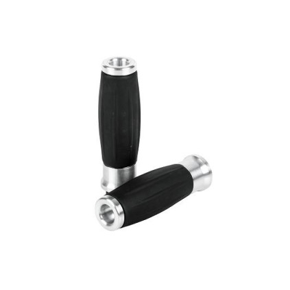 Highway Hawk Handgrips for Ø 25 mm (1'')  handlebars Chrome