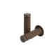 "Handgrips, Cafe style, Brown  for Ø 25 mm (1"")"