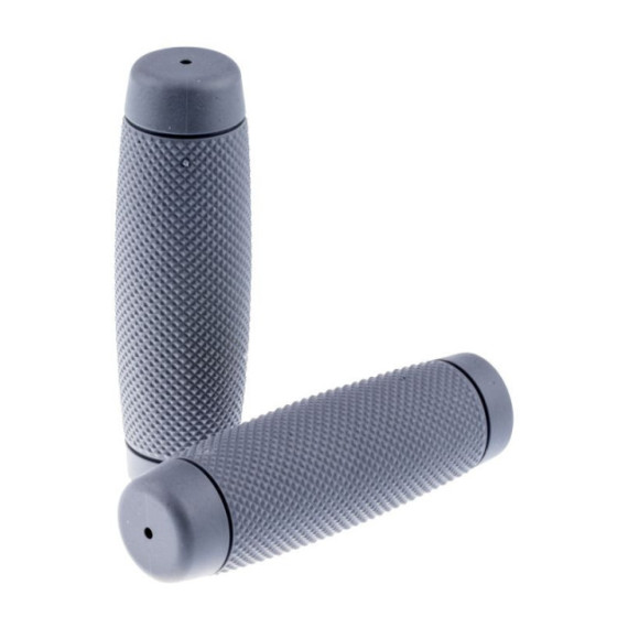 "Handgrips Diamond cut Grey for Ø 22 mm (7/8"")"