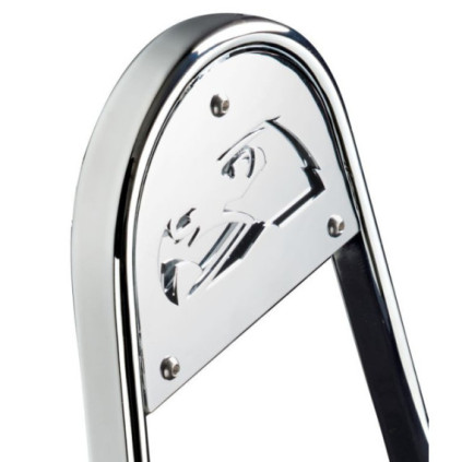 Comfort Hawk back plate Chrome