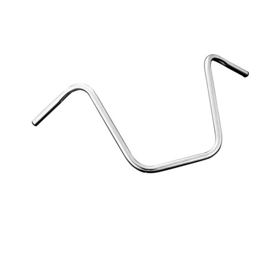 "Ape hanger Handlebar Ø 25 mm (1"") in Chrome dimples"