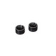 Grooved End Cap Set Black