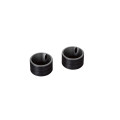 Grooved End Cap Set Black