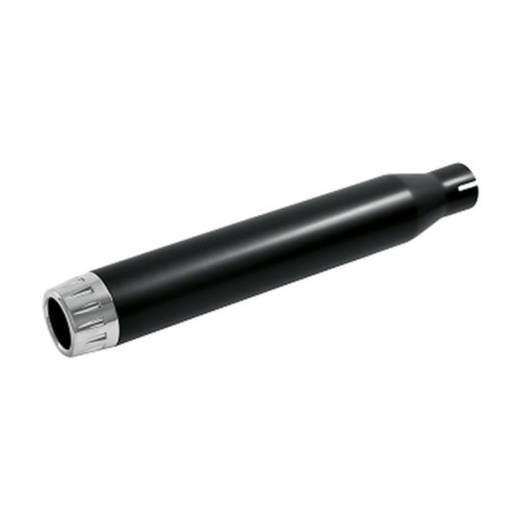 Muffler Rage Black / Chrome end-cap Ø 70