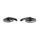 Mirror Outback CNC Black-Alu, per pair