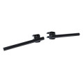 "Clip-on Black coated Steel  22mm (7/8"") 33mm (1set)"