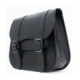 Single sided saddlebag Black