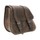 Single Sided Bag H-D Dyna Brown