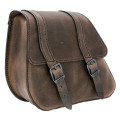 Single Sided Bag H-D Dyna Brown