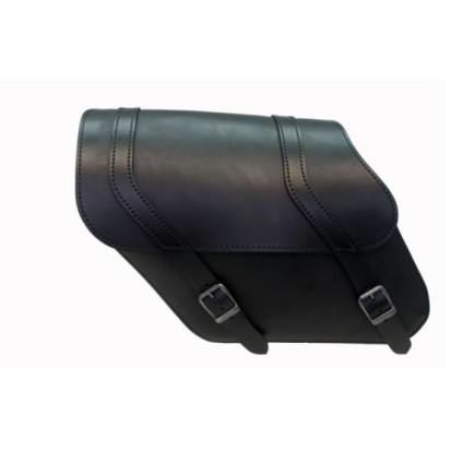 Saddlebag Dyna Leftt-side Black