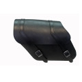 Saddlebag Dyna Leftt-side Black