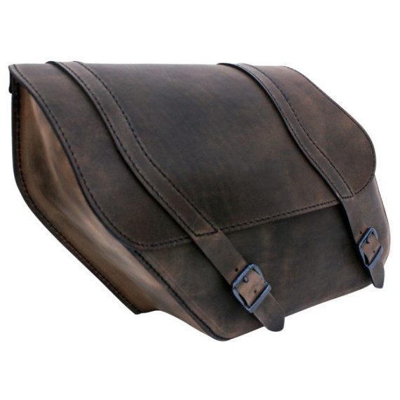 Saddlebag Dyna Left-side Brown