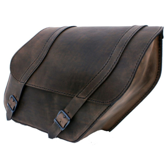 Saddlebag Dyna Right-side Brown