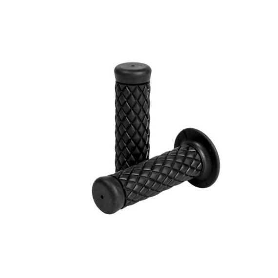 "Handgrips, Cafe style, Black  for Ø 25 mm (1"")"