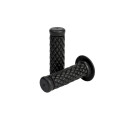 "Handgrips, Cafe style, Black  for Ø 22 mm (7/8"")"