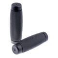 "Handgrips Diamond cut Black for Ø 25 mm (1"")"