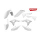 Polisport plastic kit CRF250 18-21/CRF450 17-20 white (1)