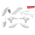 Polisport plastic kit CRF250 18-21/CRF450 17-20 white (1)