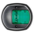 Compact 12 LED navigation light black - green