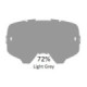 Leatt Lens Light Grey 72%