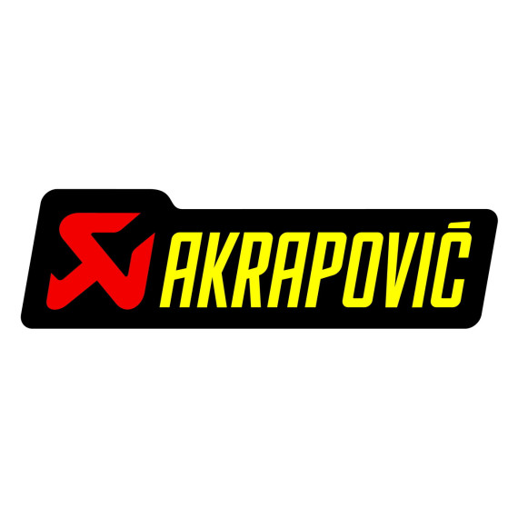 Akrapovic Sticker Horizontal (Muffler)