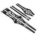 "ITEK Rail stiffeners powdercoated black Polaris 163"""