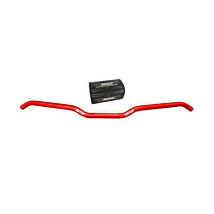 "RSI Handlebar Hustler Alu Red 22mm 13degree Hooked 1""rise"