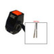 RSI Kill Switch push button, alu with OEM terminals BRP Gen 4 2-strokes