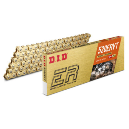 D.I.D 520ERVT G&G Chain+Connecting link (FJ) (replaces 520VT)