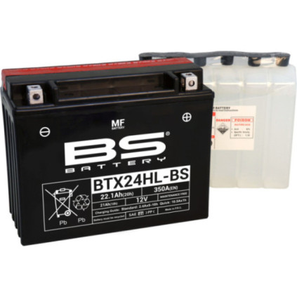 BS Battery  BTX24HL-BS MF (cp) Maintenance Free