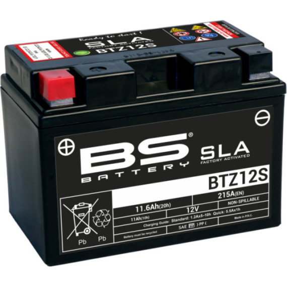 BS Battery  BTZ12S (FA) SLA - Sealed & Activated