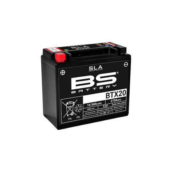 BS Battery  BTX20 (FA) SLA - Sealed & Activated