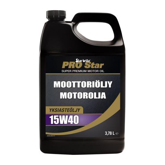 Star brite Pro Star Super Premium Heavy Duty Motor Oil SAE 15W40 3,78L