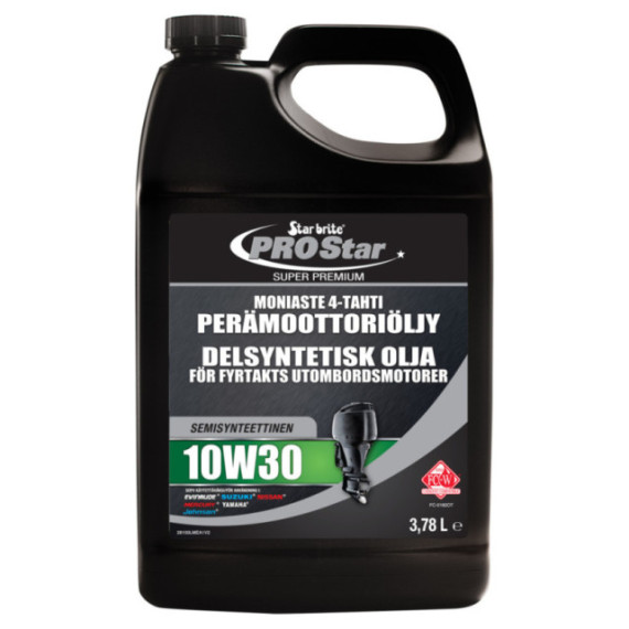 Star brite Super Premium Synthetic Blend 4 Stroke Oil 10W30 3,78L