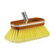 Star brite Premium Soft Wash Brush - Synthetic Wood Block W/Bumper (Yellow)