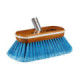 Star brite Premium Medium Wash Brush - Synthetic Wood Block W/Bumper (Blue)