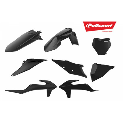 Polisport plastic kit SX/SXF 19- Black (1)