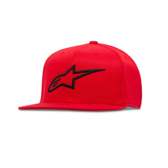 Alpinestars Ageless Flatbill Lippis, Red/White S/M