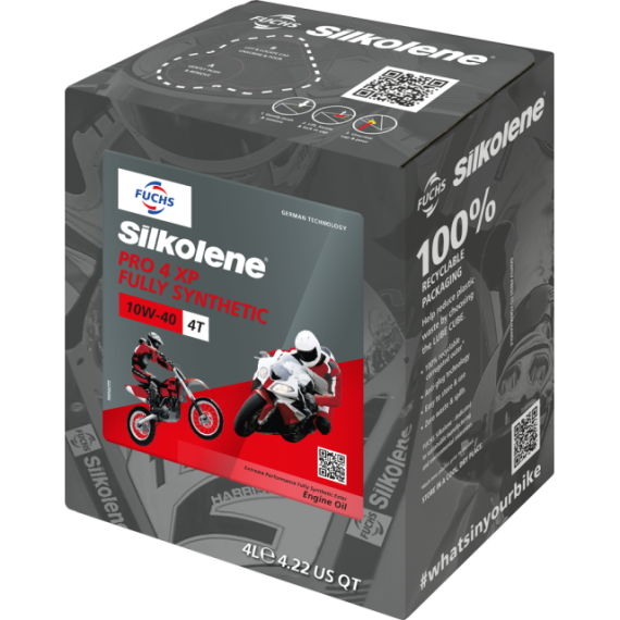 Silkolene Pro 4 10W-40  XP 4L CUBE 