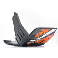 AXP Xtrem HDPE Skid plate Black KTM450/500EXC-F 17-