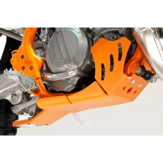 AXP Xtrem HDPE Skid plate Orange KTM250SX-250XC-300XC 17-18