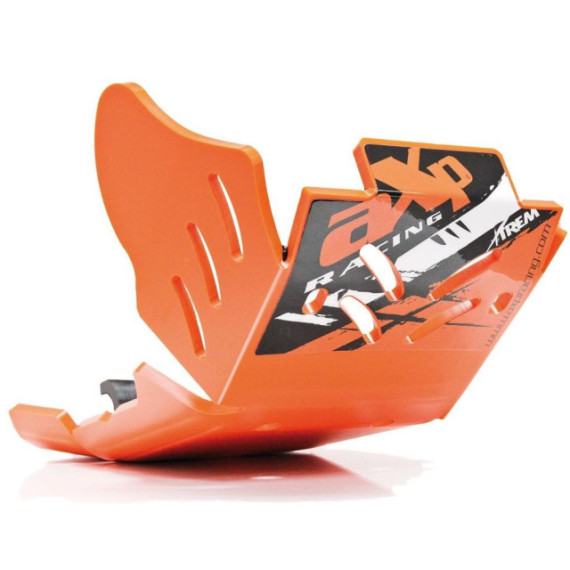 AXP Xtrem HDPE Skid plate Orange KTM250/350EXC-F 17-