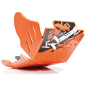 AXP Xtrem HDPE Skid plate Orange KTM250/350EXC-F 17-