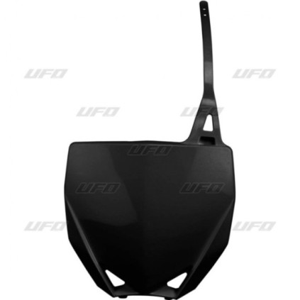 UFO Front number plate YZ65 19- Black 001