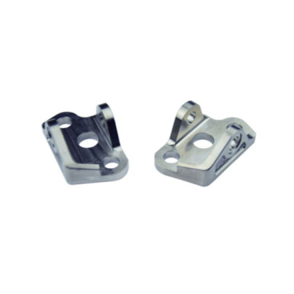 Scar Titanium Foot Peg Mount Brackets - titanium Gr5-Ti