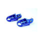 Scar Evolution Footpegs - Ktm/Husq. Blue color