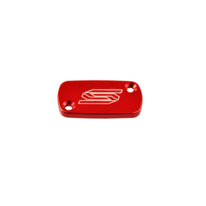 Scar Front Brake Reservoir Cover - Honda/Beta Red color