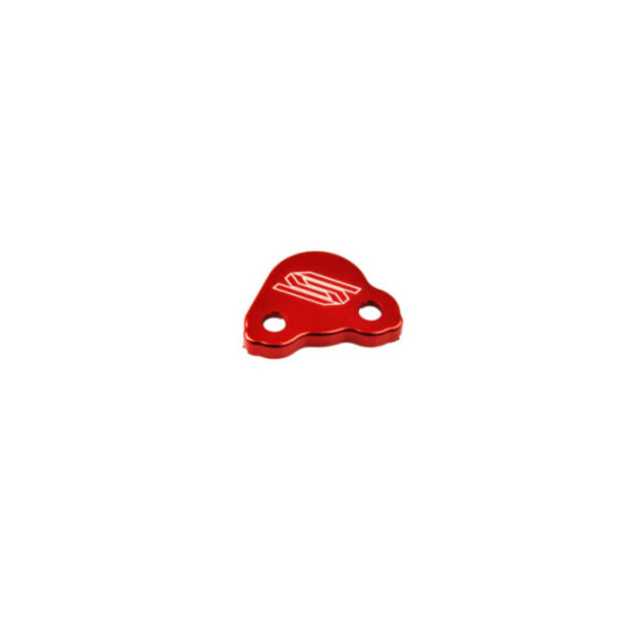 Scar Rear Brake Reservoir Cover - Honda Red color